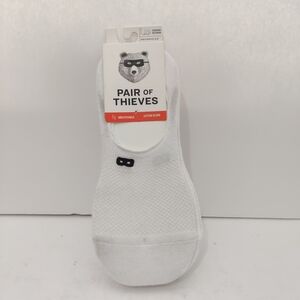 Pair of Thieves White No-Show Socks